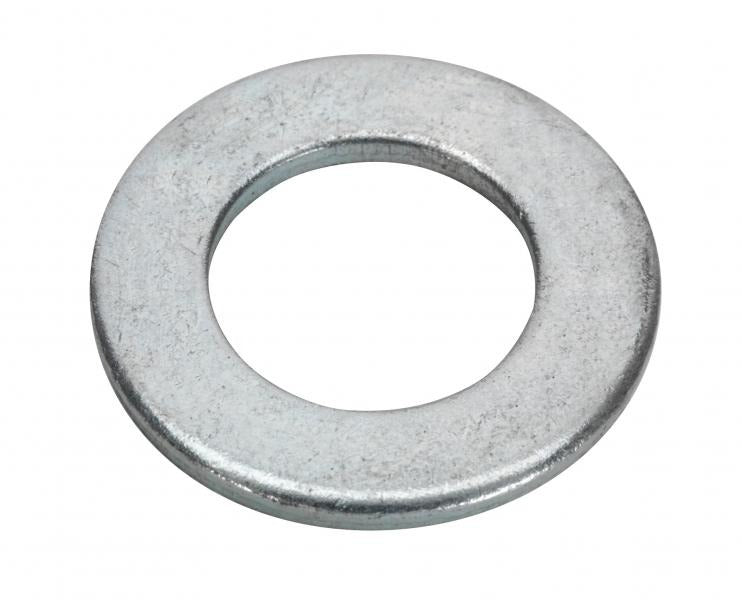 BRIGHT FLAT WASHERS, MILD STEEL, BS 4320 FORM B, M10