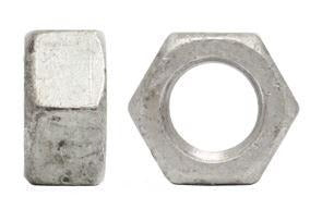 HEXAGON FULL NUTS, DIN 555, SABS - ISO 1461, Mild Steel, Grade 5, Hot Dip Galvanized, M24