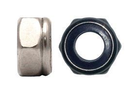 HEXAGON NYLOC NUTS, DIN 985, Stainless Steel, Grade (A4) 316-18/8/3, M10