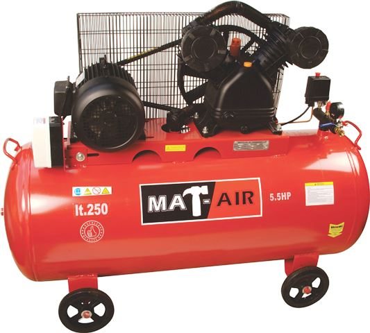 COMPRESSOR MATAIR 4KW/5.5HP 250L 380V BD