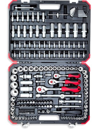 CAROLUS SOCKET 1/2" 3/8"&1/4" 172PC SET