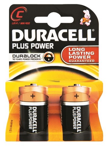 DURACELL BATT PLUS PWR C-CEL