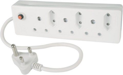 ELEC MTS.PREPAC MULTIPLUG 6WAY + O/LOAD