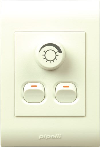ELEC MTS SWITCH DIMMER ROTARY 3L 400W