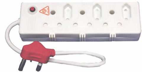Elec MTS Multiplug 3 x 16A 3 x 5A +surge