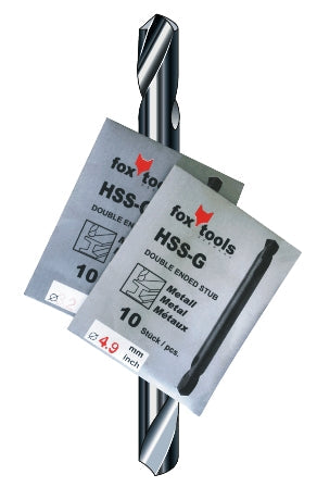 DRILL FOX STUB D/END 3.2MM