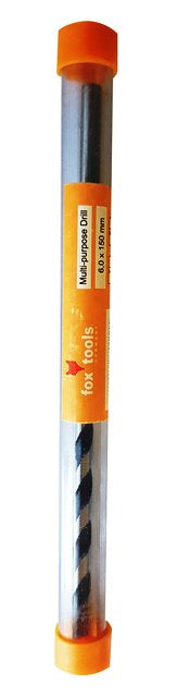 DRILL FOX MULTI PURPOSE 6.0X150MM TUBE*