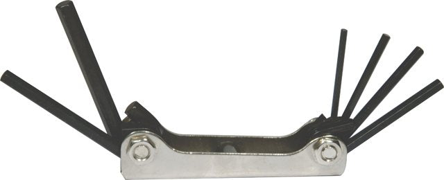 ALLENKEY FUHR.SET 1/8-5/16 KNIFE