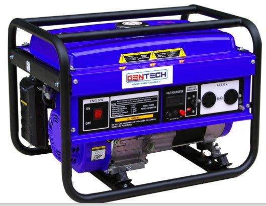 GEN-TECH GENERATOR 2.2KVA ELECTRIC LRP
