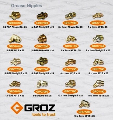 GREASE GROZ NIPPLE.10X1MM 45DEG