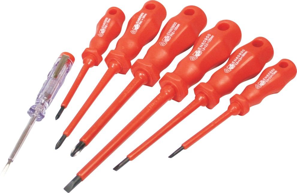 SCREWDRIVER MTS SET 1000V W/TESTER