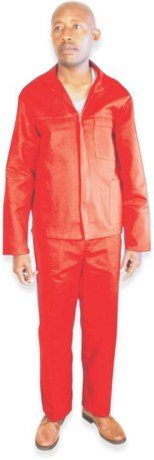 OVERALL RED 44