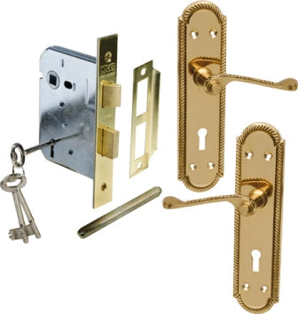 MACKIE LOCK SET 3L GEO GBL SCRL