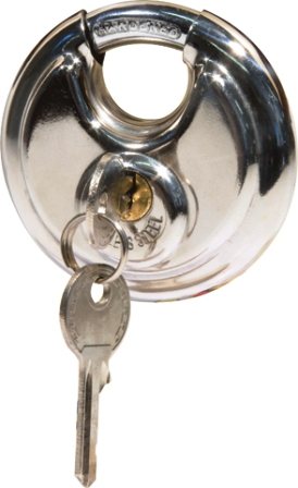 MACKIE PADLOCK DISCUS 4/KA 70MM