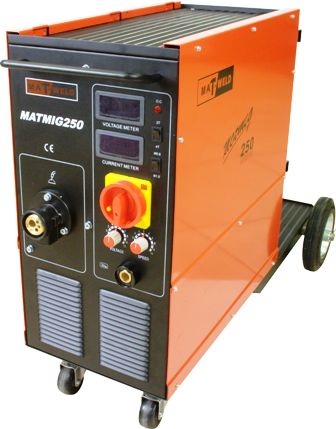 MATWELD WELDER MIG 250A 220V INVERTER