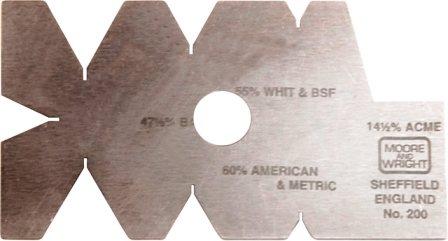 GAUGE MAW SCREW CUTTING 200