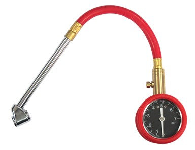 4X4 TYRE GAUGE W/FLEX RUBB HOS