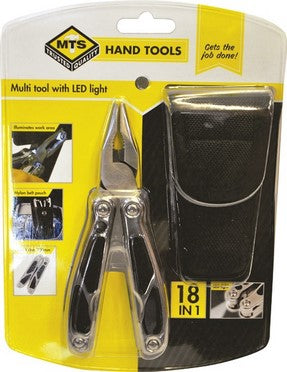 MTS STORAGE M/FUNCTION TOOL W/LED LIGHT