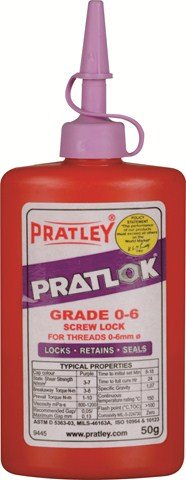 PRATLEY SCREWLOCK GRADE 0-6 50G A