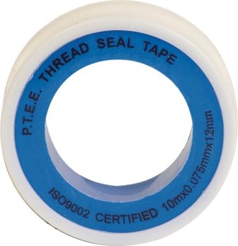 TAPE PTFE PIPE SEALANT 12X10X.075MM