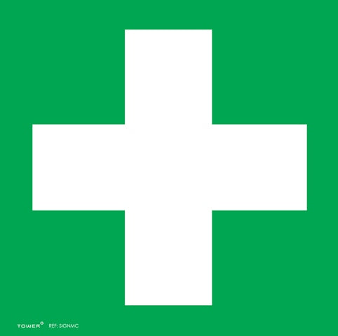 SIGN MEDICAL CROSS 150X150MM