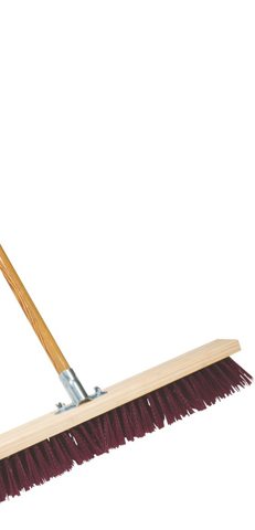 BROOM S/BOK P/FORM BRITE BROWN 600MM W