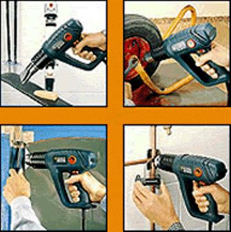 STANLEY B&D HEAT GUN KIT 2SPD 2000W