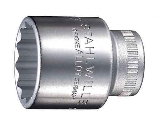 SOCKET S/WILLE BIHEX 1/2DR 50 26MM