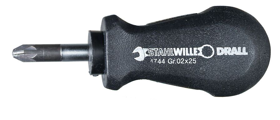 SCREWDRIVER S/WILLE DRAL STUB 4744-POZ-2