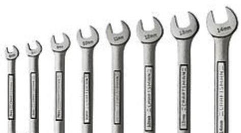 SPANNER S/WILLE SET D.O.E 208/