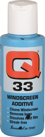 Q 33 WINDSCREEN ADDITIVE 100ML (24)