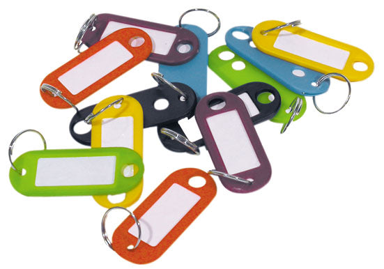 KEY TAG MTS PLASTIC 1 ASST COLOURS