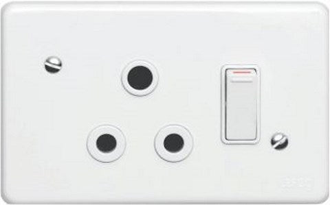 ELEC MTS.PREPAC SOCKET 1LEVER HOR LESCO