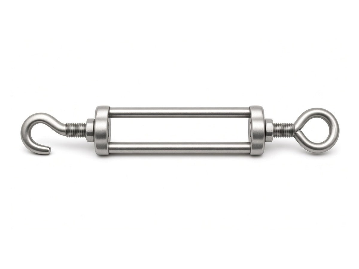 Turnbuckles, Stainless Steel Grade 18/8 - (A2) 304, 10 mm