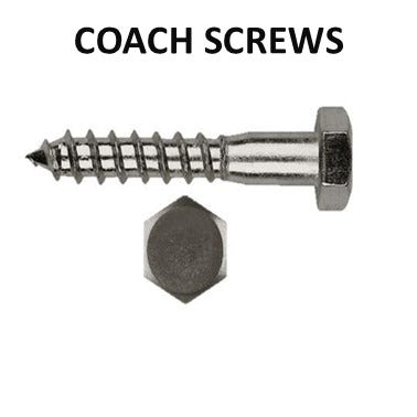 Coach Screw DIN 571