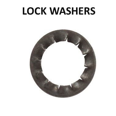 Internal Star Lock Washer DIN 6798J