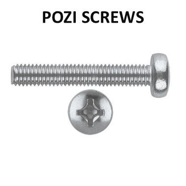 PAN POZI MACHINE SCREW DIN 7985