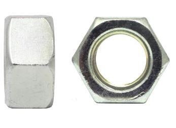 HEXAGON FULL NUTS, DIN 555, Mild Steel, Grade 5, Zinc Plated, M24