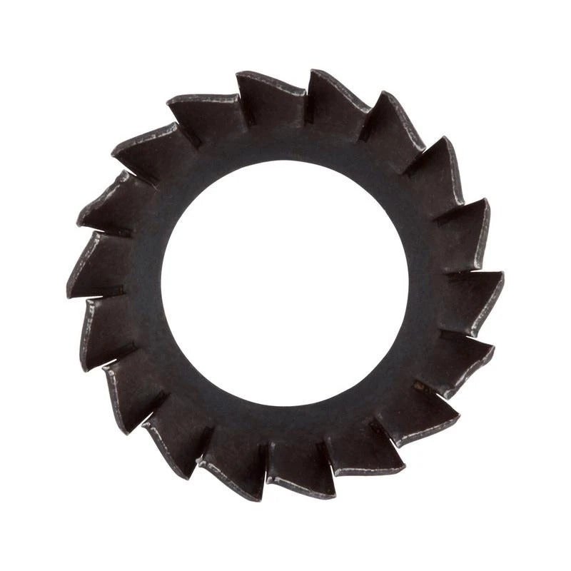 STAR LOCK WASHERS (SERRATED), SPRING STEEL, DIN 6798, M10