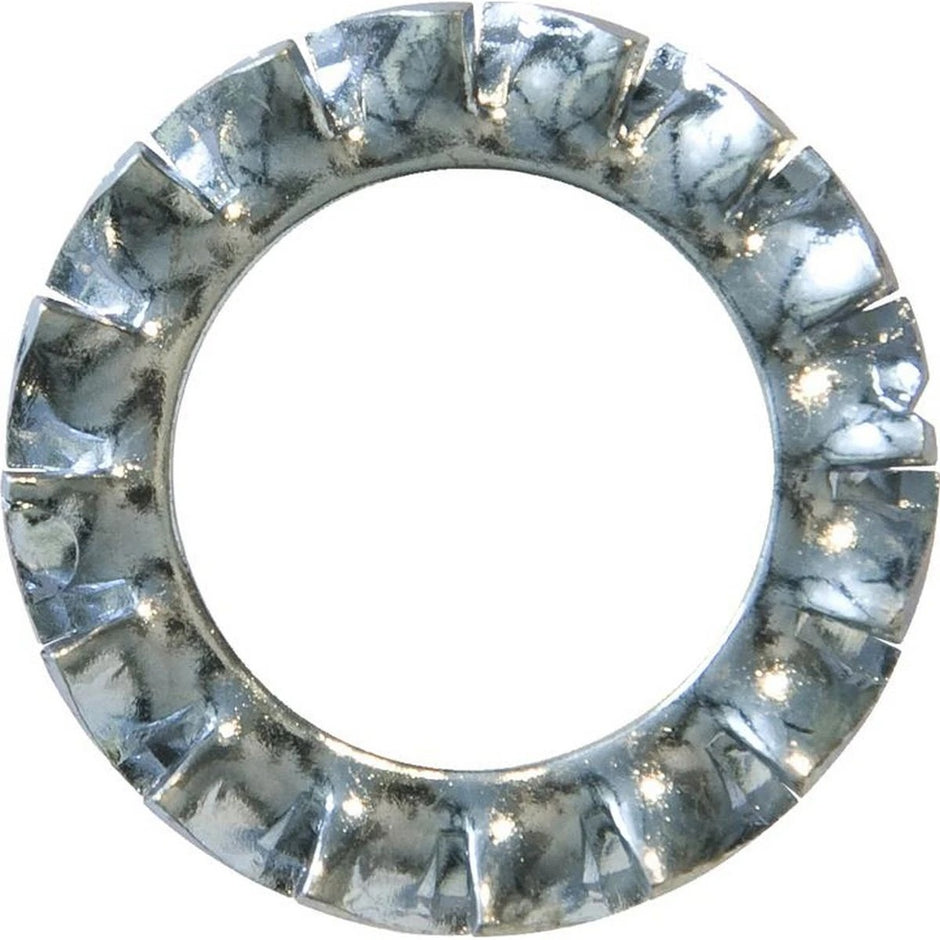 EXTERNAL STAR LOCK WASHERS, SPRING STEEL, Z/P, DIN 6798, M10