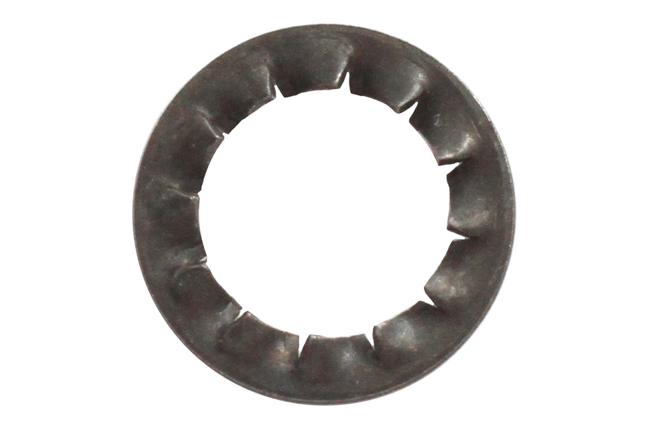 STAR LOCK WASHERS (SERRATED), SPRING STEEL, DIN 6798, M12