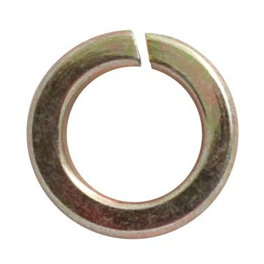 SQUARE MEDIUM SPRING WASHERS - ZINC & YELLOW, SPRING STEEL (SINGLE COIL)DIN 7980BS 4464 Type A M10