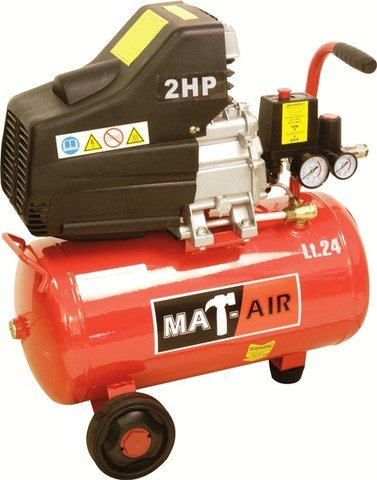 COMPRESSOR MATAIR 1.5KW/2HP 24L 220V DD