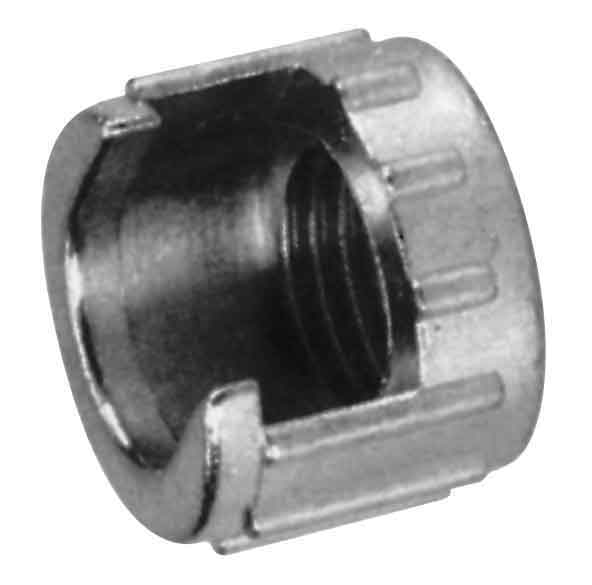 ANI MILLED NUT 3/8" 13/B