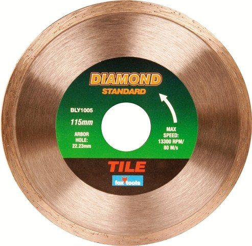 BLADE FOX DIAM TILE STANDARD 230MM
