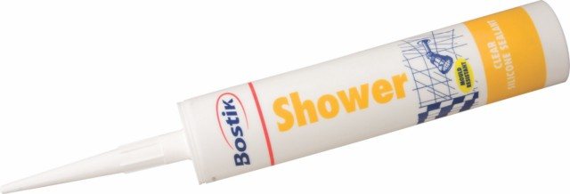 BOSTIK SEALANT SHOWER 280ML CLEAR