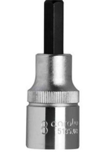 CAROLUS SOCKET S/B 1/2" HEX 17MM