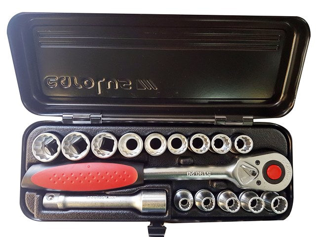 Carolus Socket Set 1/2" 16PCE