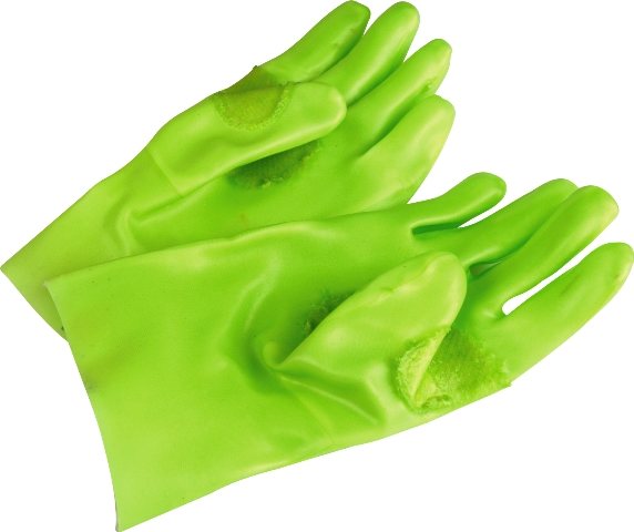 GLOVE SABS PVC S/CF H/D H/VOS PS6 L