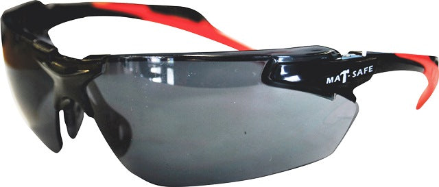 Spectacle Matsafe Blk/red Dual Fr Smoked